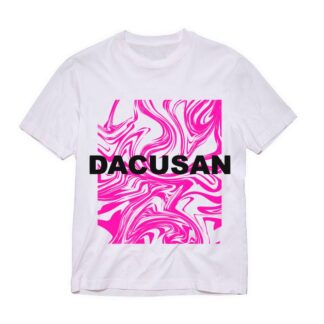 Camiseta Dacusan Music Pink Line