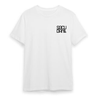 Camiseta Sacudan Records Blanca
