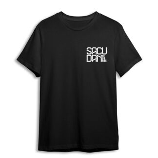 Camiseta Sacudan Records Negra