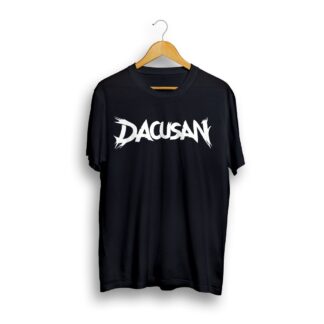 Camiseta Dacusan Music Negra Grafiti